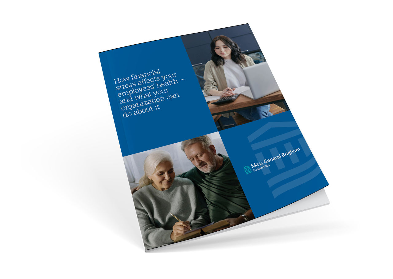 How financial stress affects your employees’ health eBook cover image