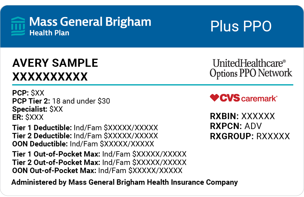 Plus PPO Card
